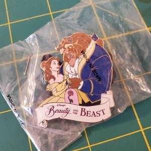 New in Package Beauty and the Beast 2002 DVD Release Pin